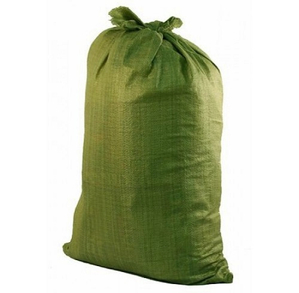 Мешки полипропиленовые зеленые 50*80 см - фото